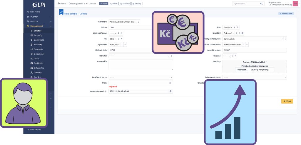 Helpdesk GLPI | Scenario s.r.o.