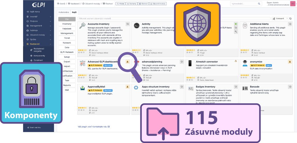 Helpdesk GLPI | Scenario s.r.o.