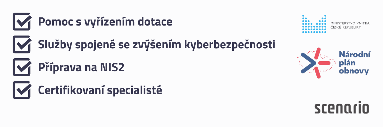 Dotace z Národního plánu obnovy – kyberbezpečnost pro kraje