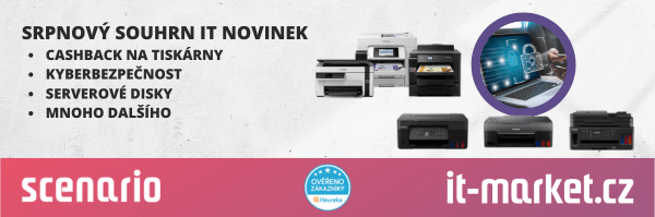 Srpnový souhrn zajimavých IT novinek | Scenario s.r.o. - Scenario s.r.o. Srpnový souhrn zajimavých IT novinek | Scenario s.r.o.