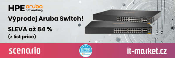 Výprodej Aruba HPE switche až o 20% levněji proti "nejceně" na Heurece | Scenario s.r.o. - Scenario s.r.o. Výprodej Aruba HPE switche až o 20% levněji proti "nejceně" na Heurece | Scenario s.r.o.