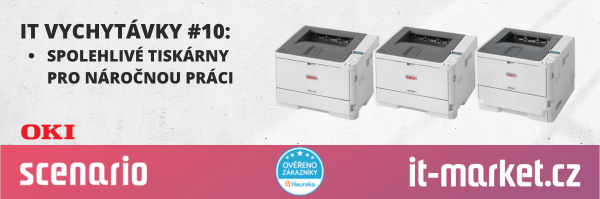 Zajímavé IT vychytávky #10: OKI tiskárny: Rychlost, spolehlivost a kvalita | Scenario s.r.o. - Scenario s.r.o. Zajímavé IT vychytávky #10: OKI tiskárny: Rychlost, spolehlivost a kvalita | Scenario s.r.o.