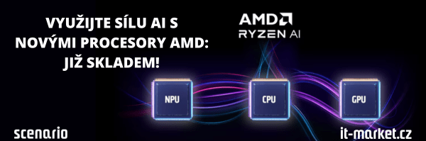 Využijte sílu AI díky procesorům AMD! Notebooky i počítače skladem! | Scenario s.r.o. - Scenario s.r.o. Využijte sílu AI díky procesorům AMD! Notebooky i počítače skladem! | Scenario s.r.o.