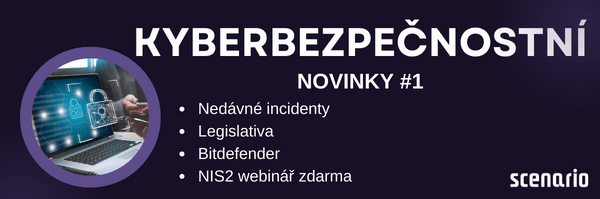 Kyberbezpečnostní novinky pro vás! | Scenario s.r.o. - Scenario s.r.o. Kyberbezpečnostní novinky pro vás! | Scenario s.r.o.