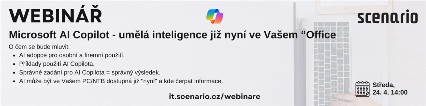 Microsoft AI Copilot – umělá inteligence již nyní ve Vašem „Office“ | Scenario s.r.o. - Scenario s.r.o. Microsoft AI Copilot – umělá inteligence již nyní ve Vašem „Office“ | Scenario s.r.o.