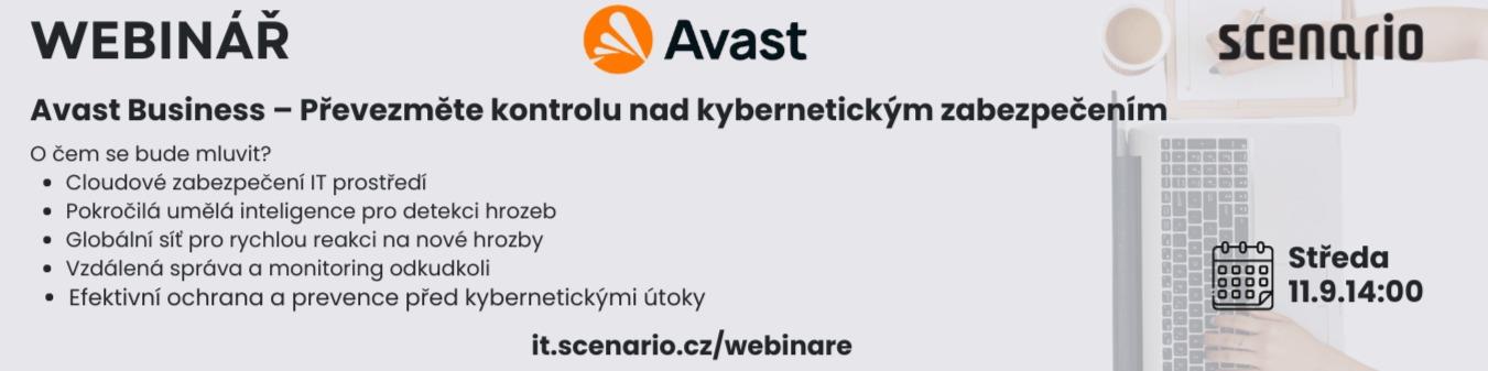 Avast Business – Převezměte kontrolu nad kybernetickým zabezpečením | Scenario s.r.o. - Scenario s.r.o. Avast Business – Převezměte kontrolu nad kybernetickým zabezpečením | Scenario s.r.o.