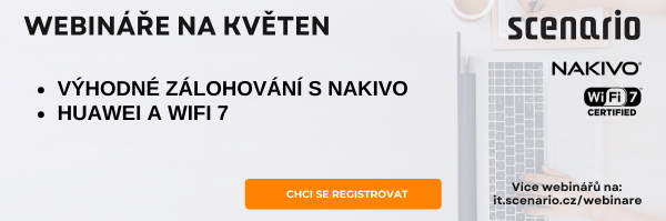 Posíláme přehled našich webinářů – výhodné zálohování a WiFi7! | Scenario s.r.o. - Scenario s.r.o. Posíláme přehled našich webinářů – výhodné zálohování a WiFi7! | Scenario s.r.o.