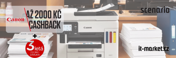 Tiskárny Canon nyní s cashbackem a prodlouženou zárukou zdarma! | Scenario s.r.o. - Scenario s.r.o. Tiskárny Canon nyní s cashbackem a prodlouženou zárukou zdarma! | Scenario s.r.o.