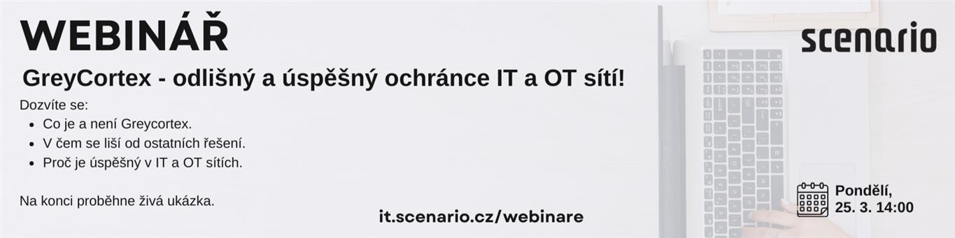 GreyCortex – odlišný a úspěšný ochránce IT a OT sítí! | Scenario s.r.o. - Scenario s.r.o. GreyCortex – odlišný a úspěšný ochránce IT a OT sítí! | Scenario s.r.o.