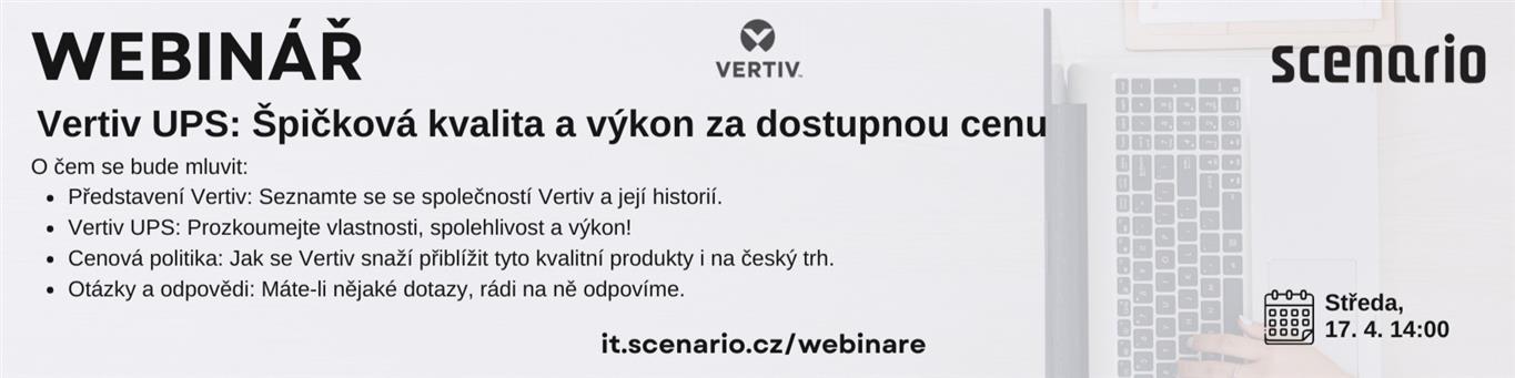 Vertiv UPS: Špičková kvalita a výkon za dostupnou cenu | Scenario s.r.o. - Scenario s.r.o. Vertiv UPS: Špičková kvalita a výkon za dostupnou cenu | Scenario s.r.o.