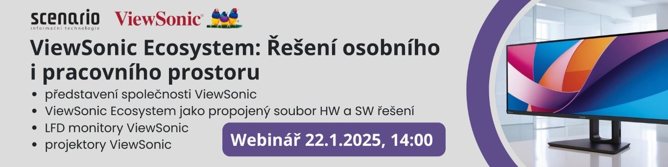 ViewSonic Ecosystem: Řešení osobního i pracovního prostoru | Scenario s.r.o. - Scenario s.r.o. ViewSonic Ecosystem: Řešení osobního i pracovního prostoru | Scenario s.r.o.