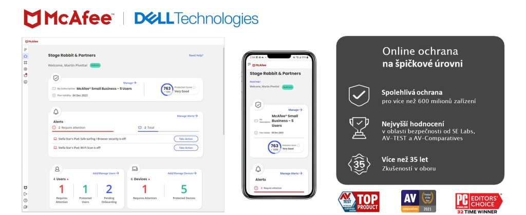 McAfee Business Protection | Scenario s.r.o.