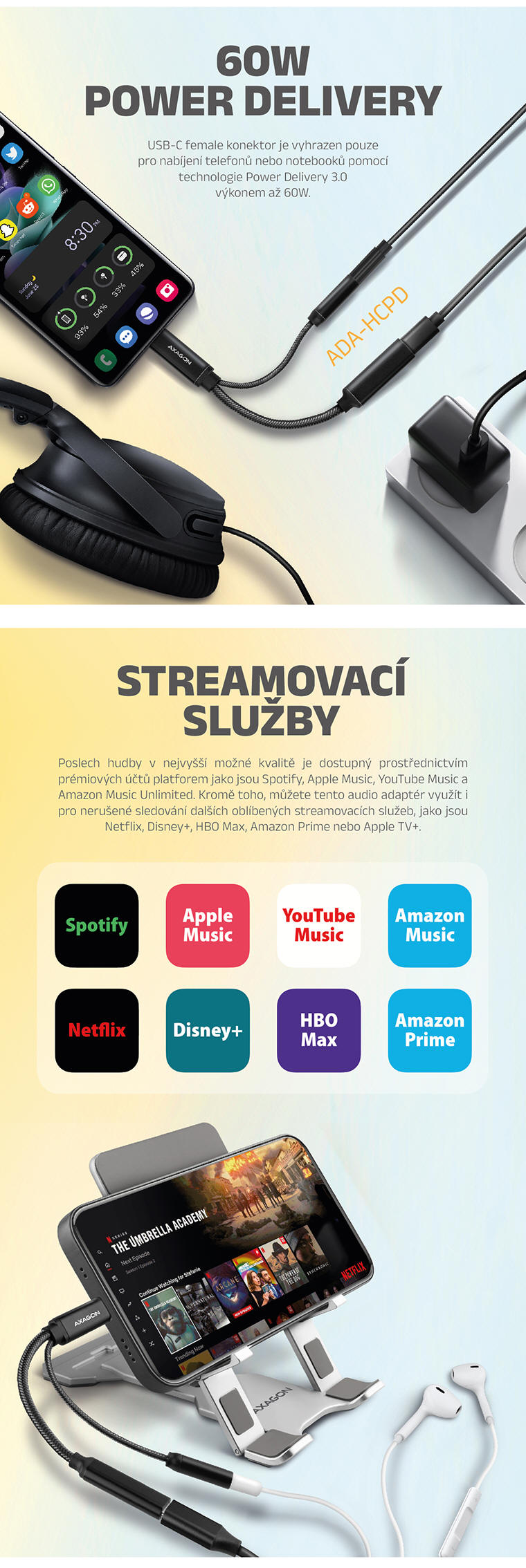 Nové Audio Adaptéry Hi-Res DAC od Axagonu | Scenario s.r.o.