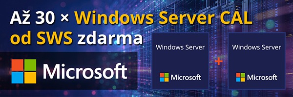 Až 30× Windows Server CAL od zdarma | Scenario s.r.o.
