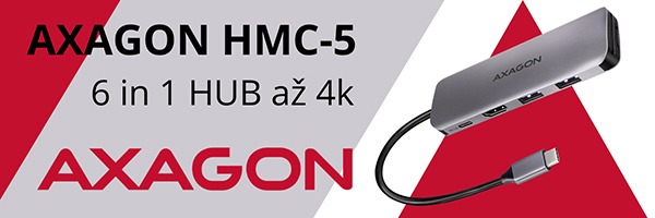 AXAGON HMC-5 6 in 1 HUB až 4k | Scenario s.r.o. - Scenario s.r.o. AXAGON HMC-5 6 in 1 HUB až 4k | Scenario s.r.o.