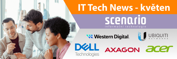 IT Tech News – květen: objevte novinky od Dell, Ubiquiti, WD a další špičkové technologie | Scenario s.r.o. - Scenario s.r.o. IT Tech News – květen: objevte novinky od Dell, Ubiquiti, WD a další špičkové technologie | Scenario s.r.o.