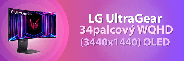LG UltraGear 34palcový WQHD (3440×1440) OLED | Scenario s.r.o.