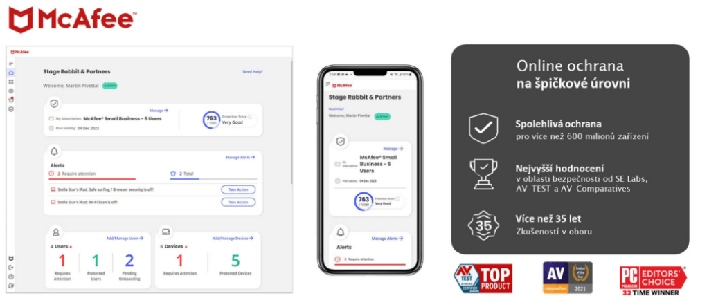 DELL McAfee Business Protection | Scenario s.r.o.