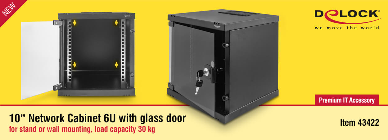 Delock mini síťová skříň, USB-C adaptér, karta PCI Express a mini PCIe modul | Scenario s.r.o.