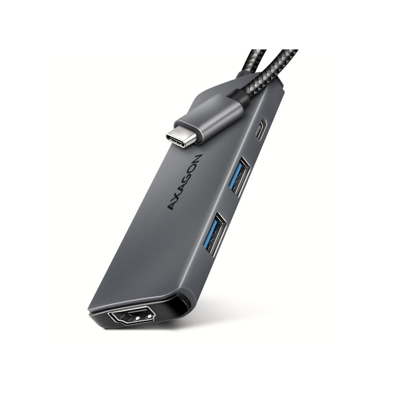 AXAGON HMC-5H8K – USB-C hub s HDMI až 8K | Scenario s.r.o.