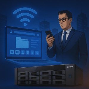 QNAP NAS jako souborový server | Scenario s.r.o.