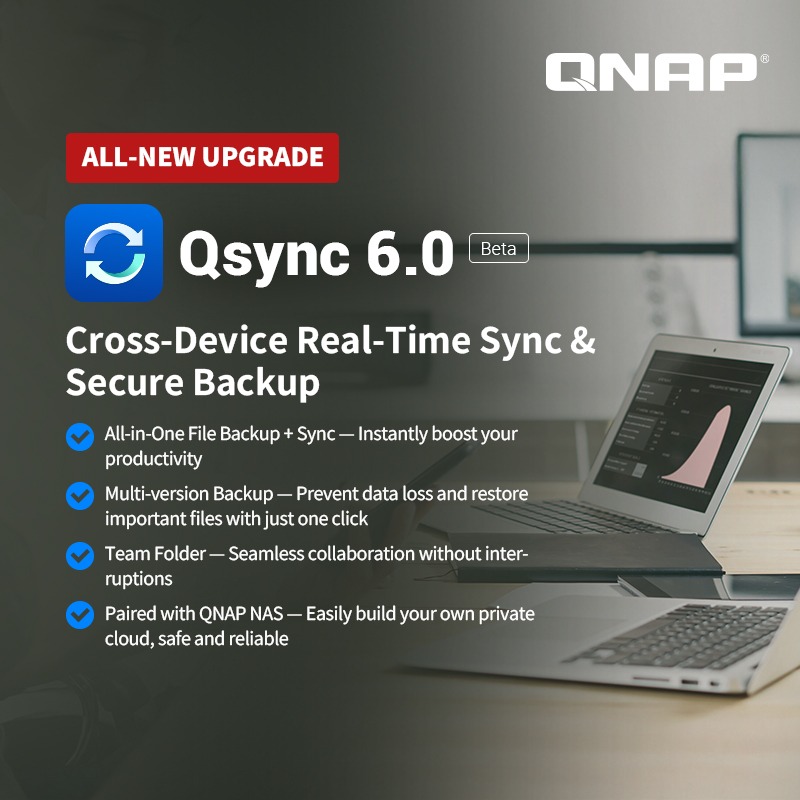 QNAP Qsync 6.0 Beta – Chytré zálohování a synchronizace | Scenario s.r.o.