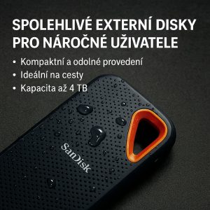 SanDisk ta nejlepší úložná média, SSD, NVMe, flashdisky | Scenario s.r.o.