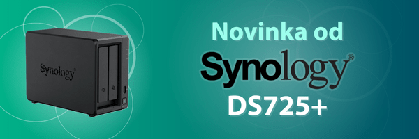 Synology DiskStation DS725+ – kompaktní 2pozicový NAS | Scenario s.r.o.