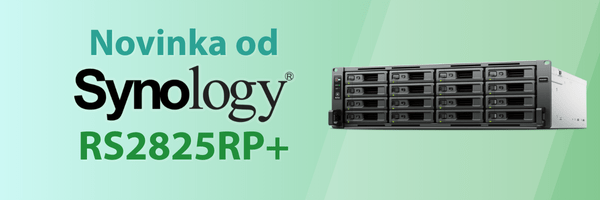 Synology RS2825RP+ – robustní NAS pro firemní provoz | Scenario s.r.o.