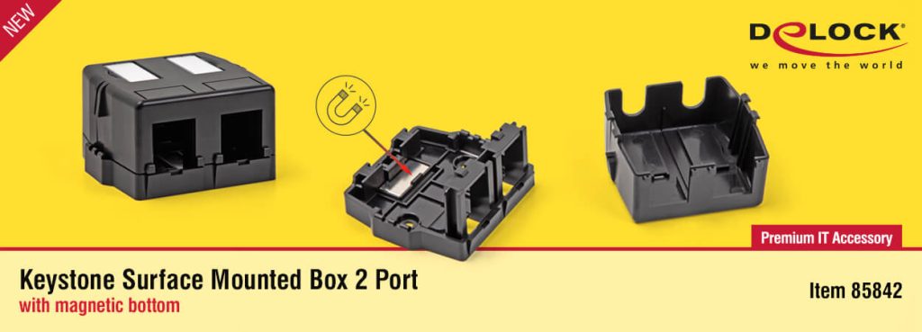 Novinky Delock – praktické doplňky do každé IT sítě | Scenario s.r.o.