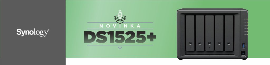 Nový Synology DS1525+ – výkonné úložiště pro firmy i domácnosti | Scenario s.r.o.