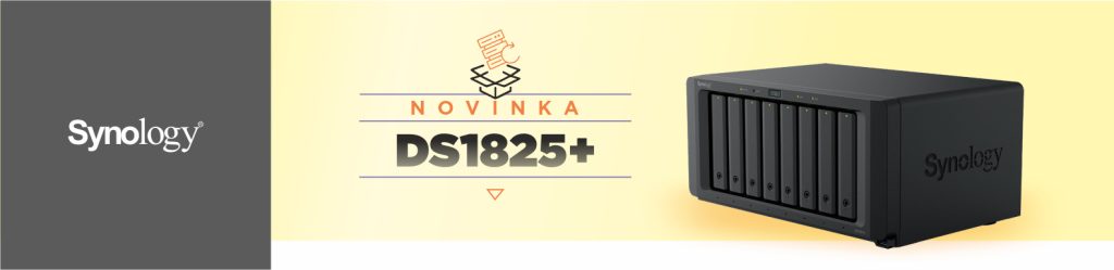 Synology DS1825+ – výkonné NAS řešení pro firmy | Scenario s.r.o.