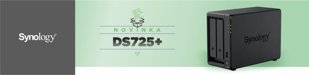 Synology DiskStation DS725+ – kompaktní 2pozicový NAS | Scenario s.r.o.