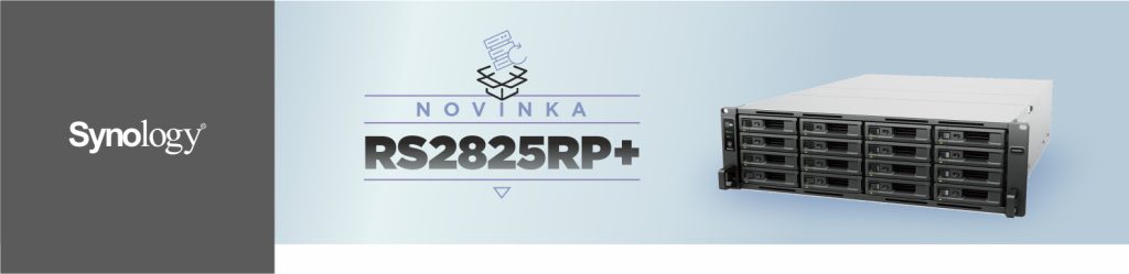 Synology RS2825RP+ – robustní NAS pro firemní provoz | Scenario s.r.o.