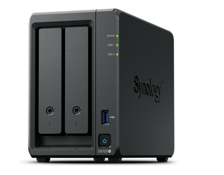 Synology DiskStation DS725+ – kompaktní 2pozicový NAS | Scenario s.r.o.