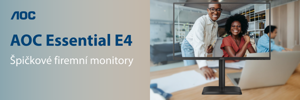 AOC Essential E4 – profesionální monitory pro každou kancelář | Scenario s.r.o. - Scenario s.r.o. AOC Essential E4 – profesionální monitory pro každou kancelář | Scenario s.r.o.