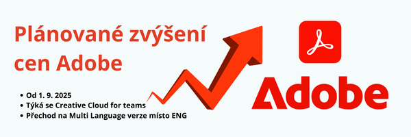Adobe – plánované zvýšení cen od 01.09.2025 a další změny | Scenario s.r.o. - Scenario s.r.o. Adobe – plánované zvýšení cen od 01.09.2025 a další změny | Scenario s.r.o.