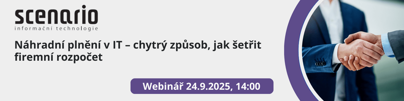 Náhradní plnění v IT – chytrý způsob, jak šetřit firemní rozpočet | Scenario s.r.o. - Scenario s.r.o. Náhradní plnění v IT – chytrý způsob, jak šetřit firemní rozpočet | Scenario s.r.o.