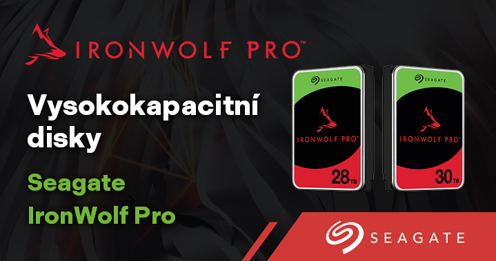 Seagate Disky IronWolf Pro s kapacitou až 30 TB | Scenario s.r.o.