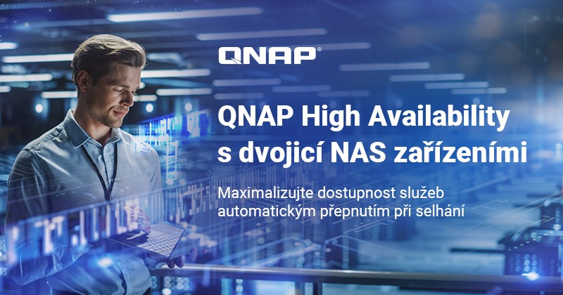 QNAP řešení vysoké dostupnosti Dual-NAS pro nonstop provoz | Scenario s.r.o.