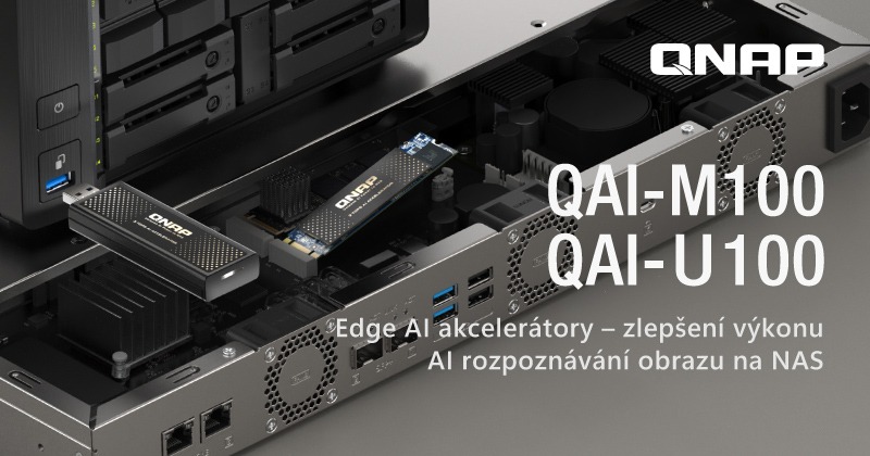 QNAP představuje akcelerátory Edge AI QAI-M100 a QAI-U100 | Scenario s.r.o.