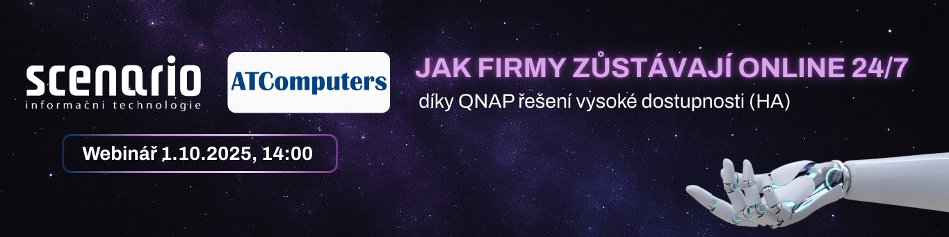 Jak firmy zůstávají online 24/7 díky QNAP řešení vysoké dostupnosti (HA) | Scenario s.r.o. - Scenario s.r.o. Jak firmy zůstávají online 24/7 díky QNAP řešení vysoké dostupnosti (HA) | Scenario s.r.o.